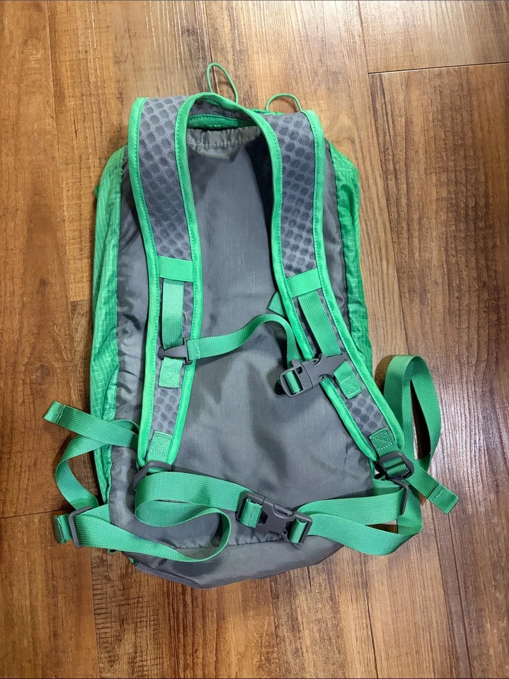 REI Bright Green flash 18 Daypack backpack with Gray Accents